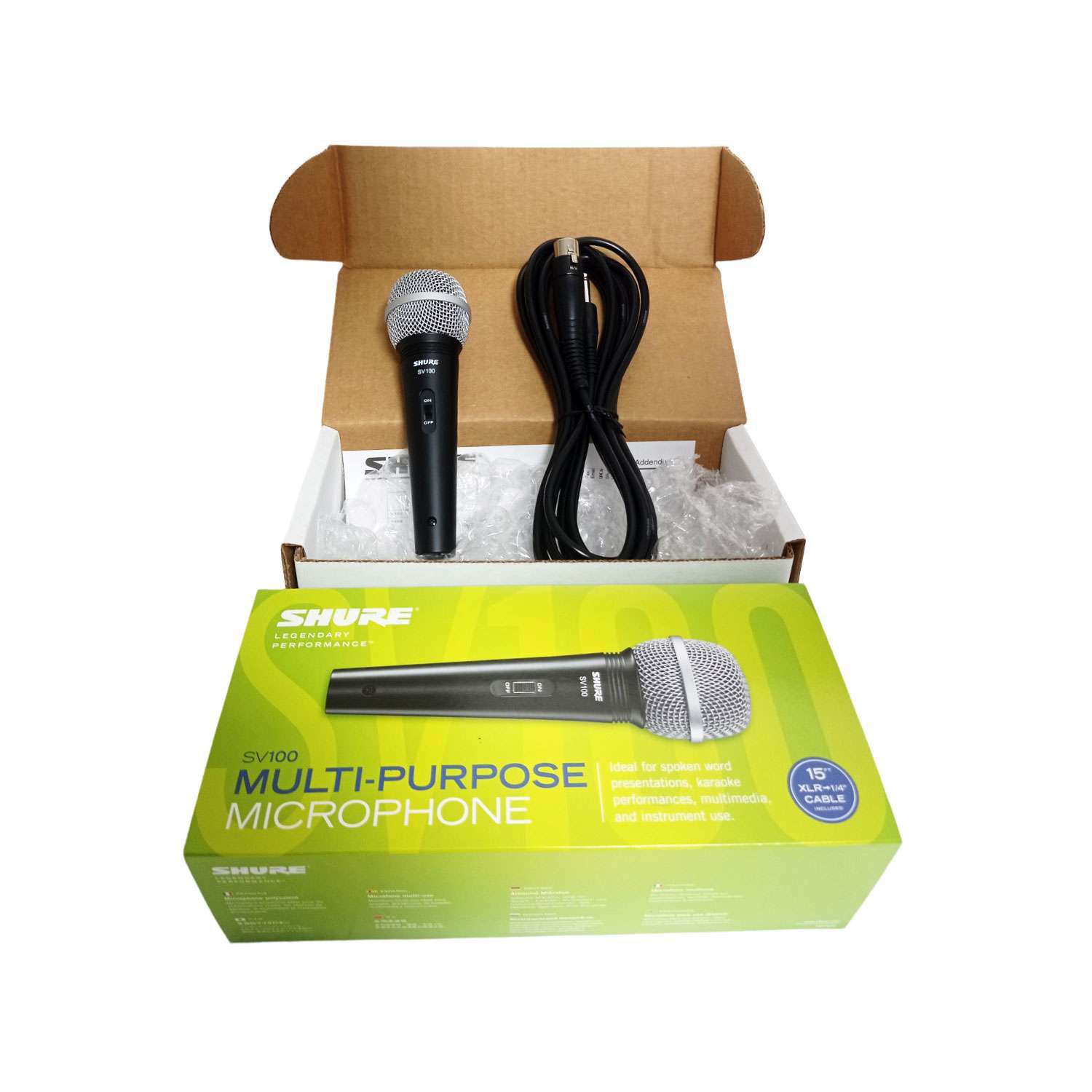 MICROFONO SHURE SV100 ALAMBRICO XLR